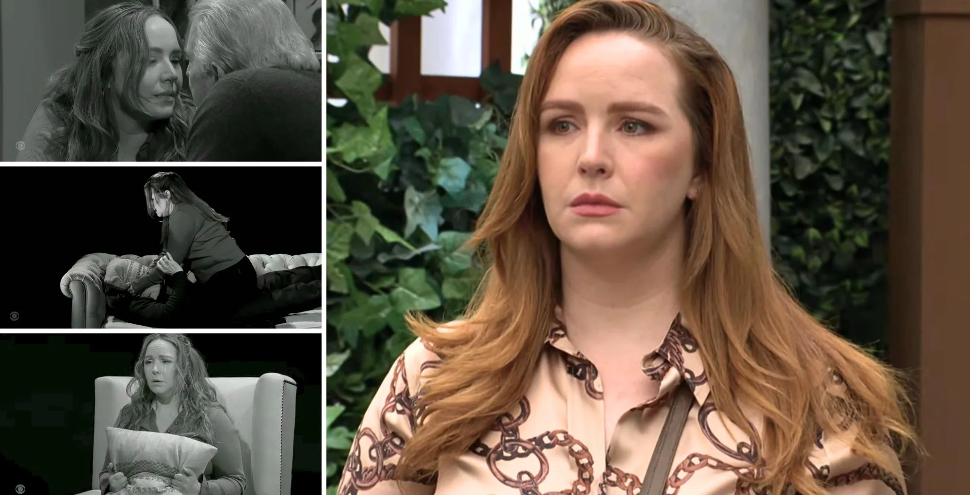 The Young and the Restless recap July 8 Mariah and flashback scenes of her smothering an old man.