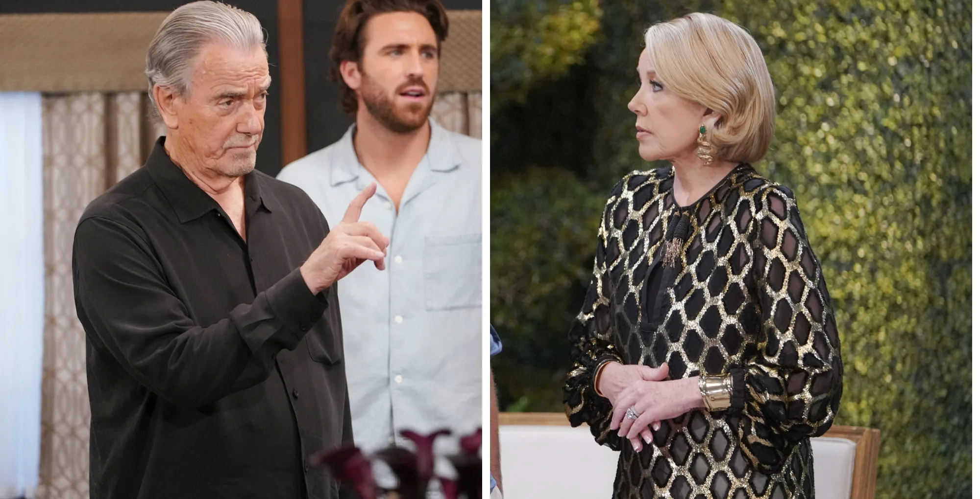 The Young and the Restless spoilers July 25 Victor, Chance, and Nikki.
