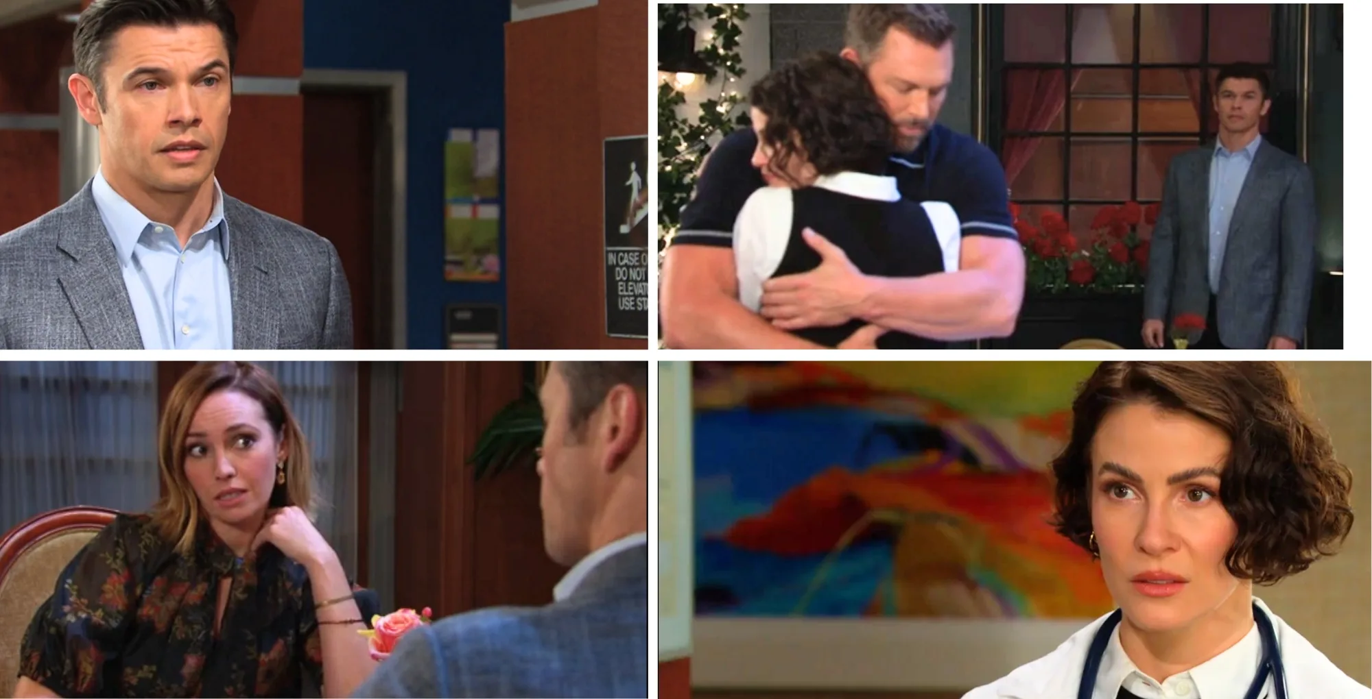 The Friday, August 1 episode of Days of Our Lives features Xander, Sarah, Brady, and Gwen.