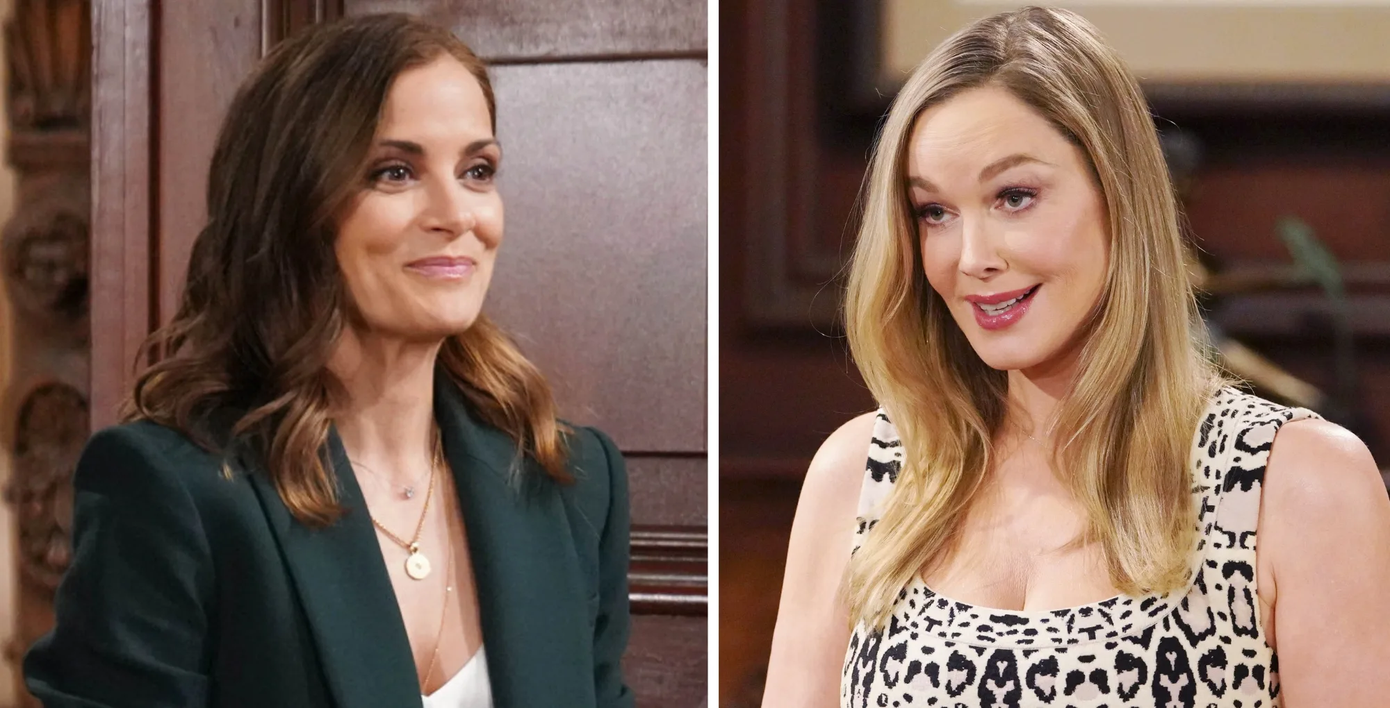 The Bold and the Beautiful characters Taylor and Donna.