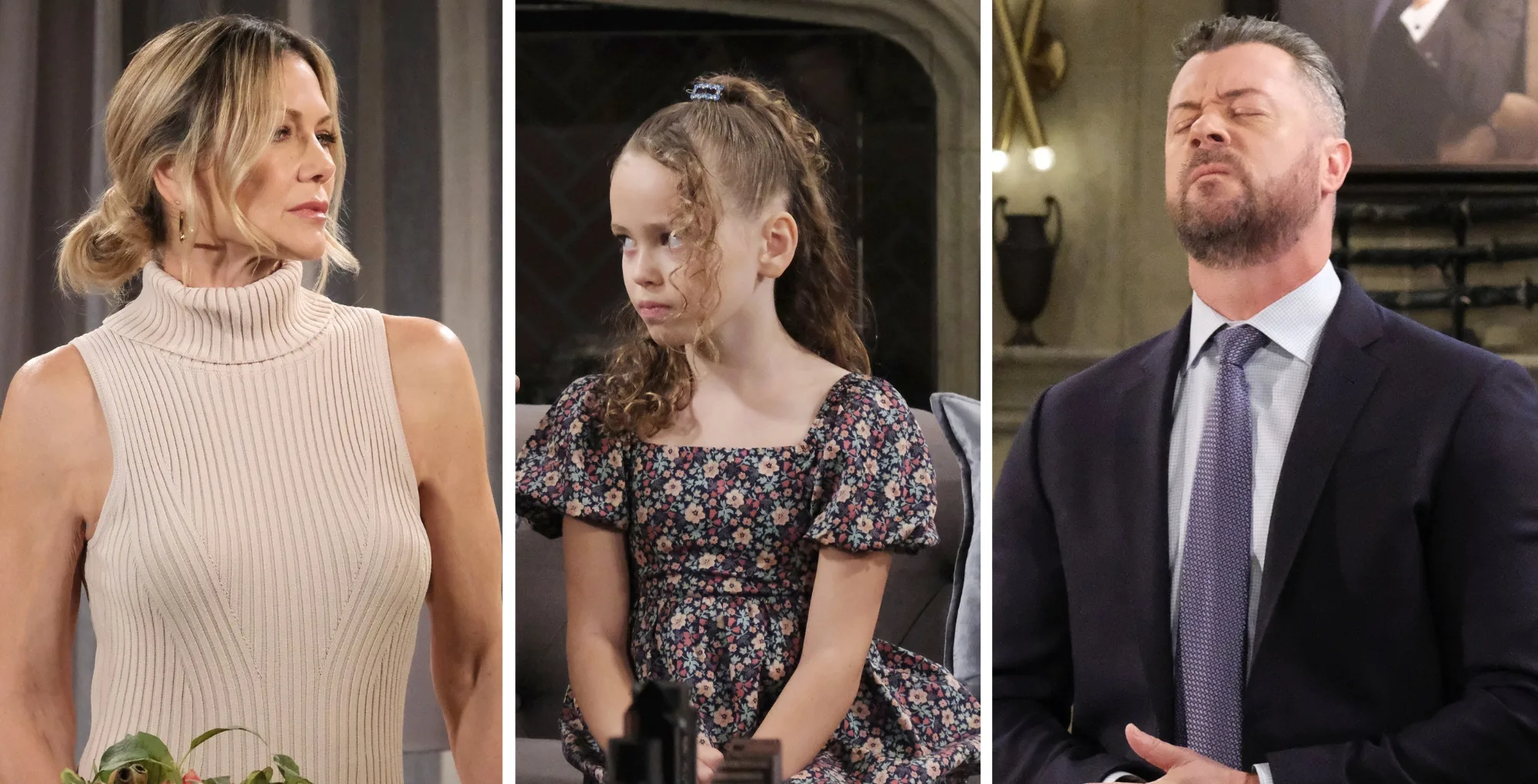 Days of Our Lives' Kristen, Rachel, and EJ.