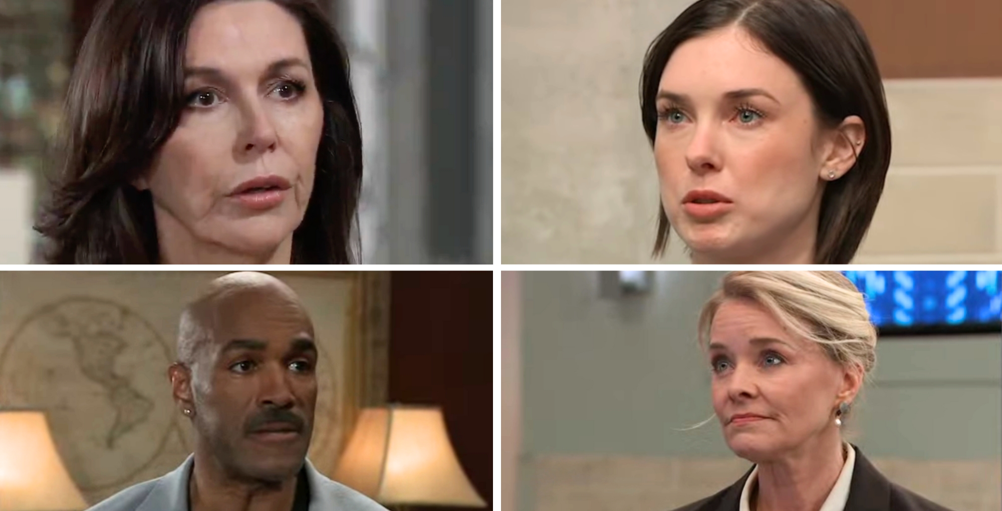 General Hospital Anna, Willow, Curtis, and Felicia
