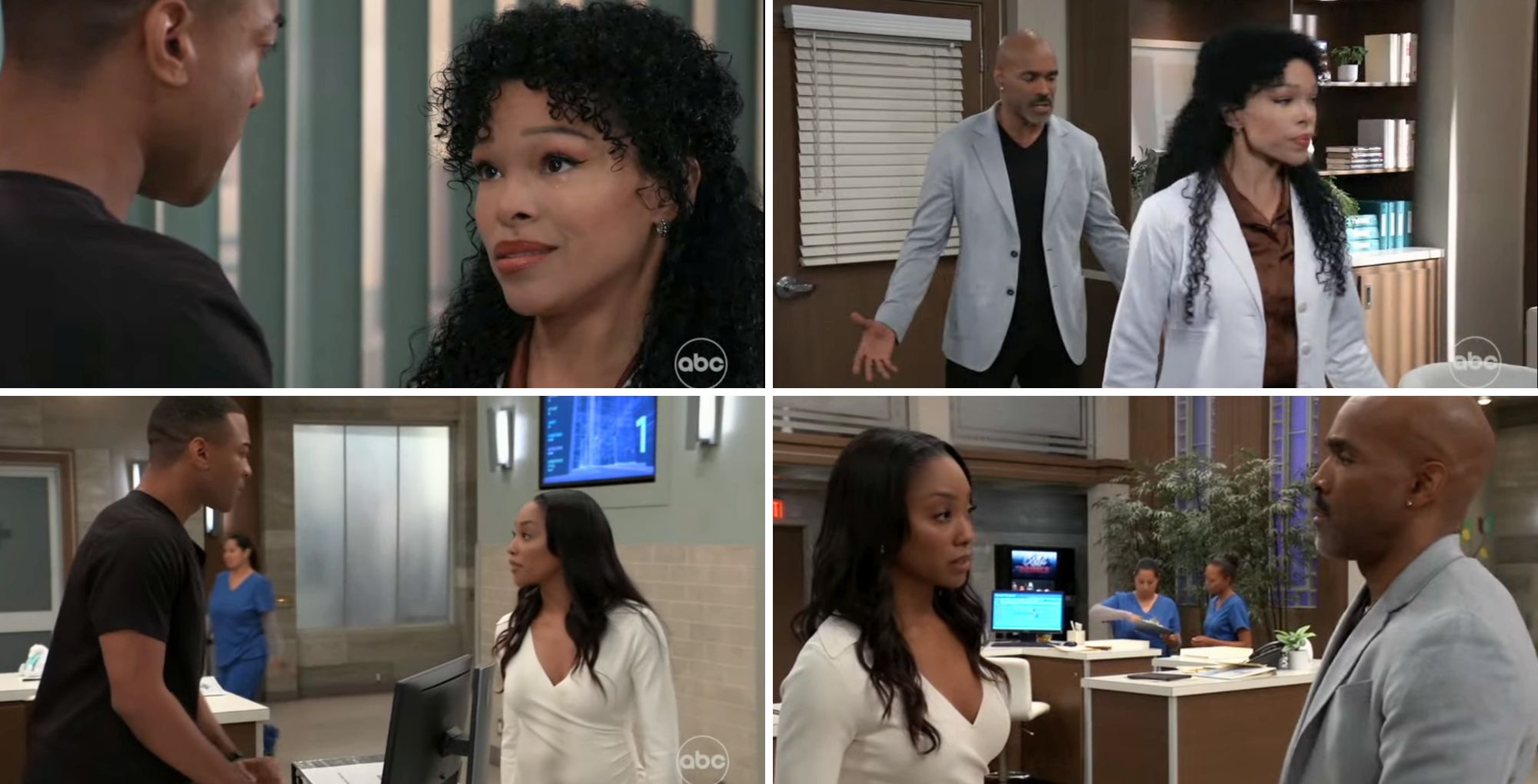 Curtis, Portia, Isaiah, and Jordan are featured in the Thursday, August 28 episode of General Hospital.
