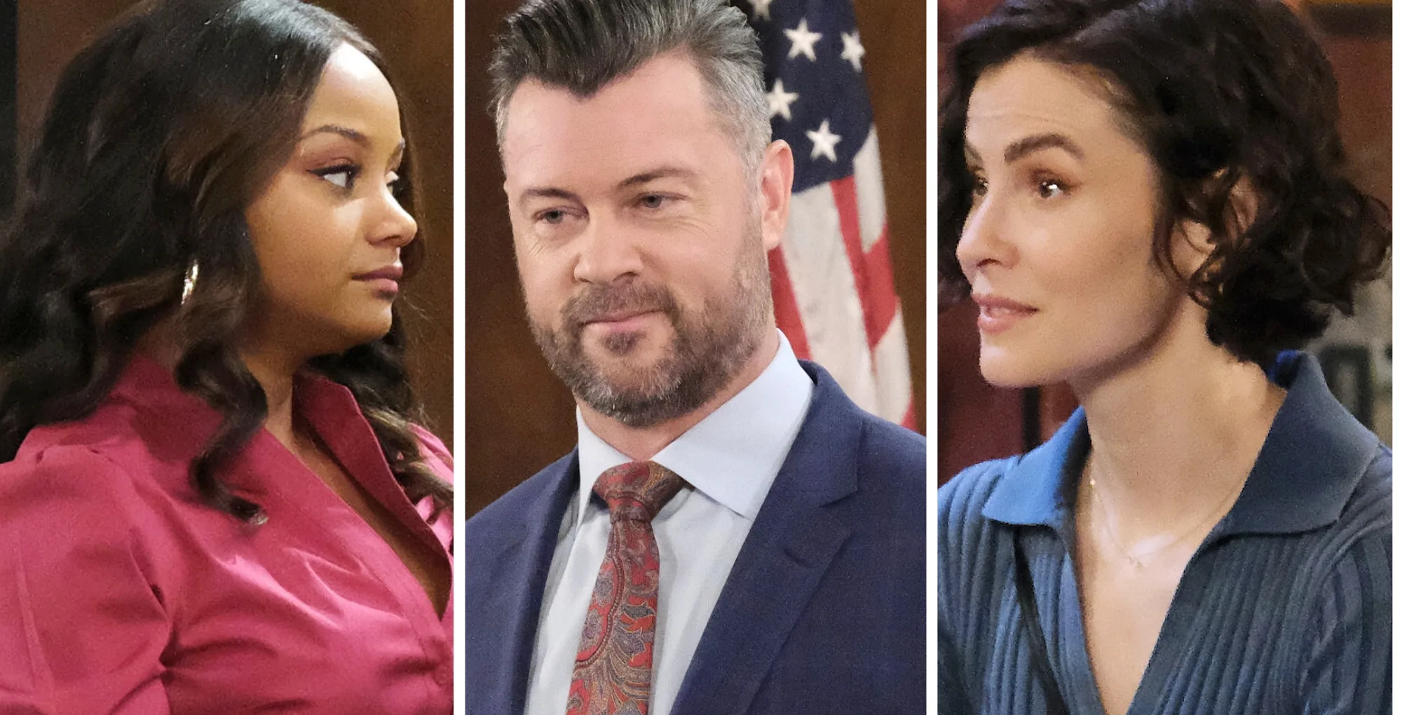 Chanel, EJ, and Sarah on Days of our Lives