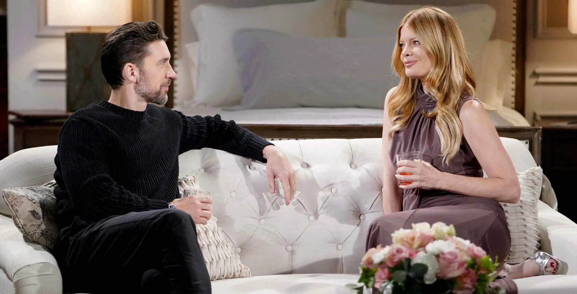 The Young and the Restless August 8: Cane and Phyllis.