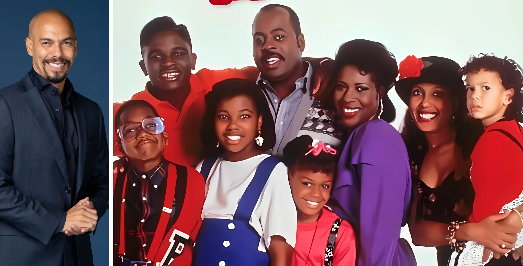 The Young and the Restless Bryton James and Family Matters cast.