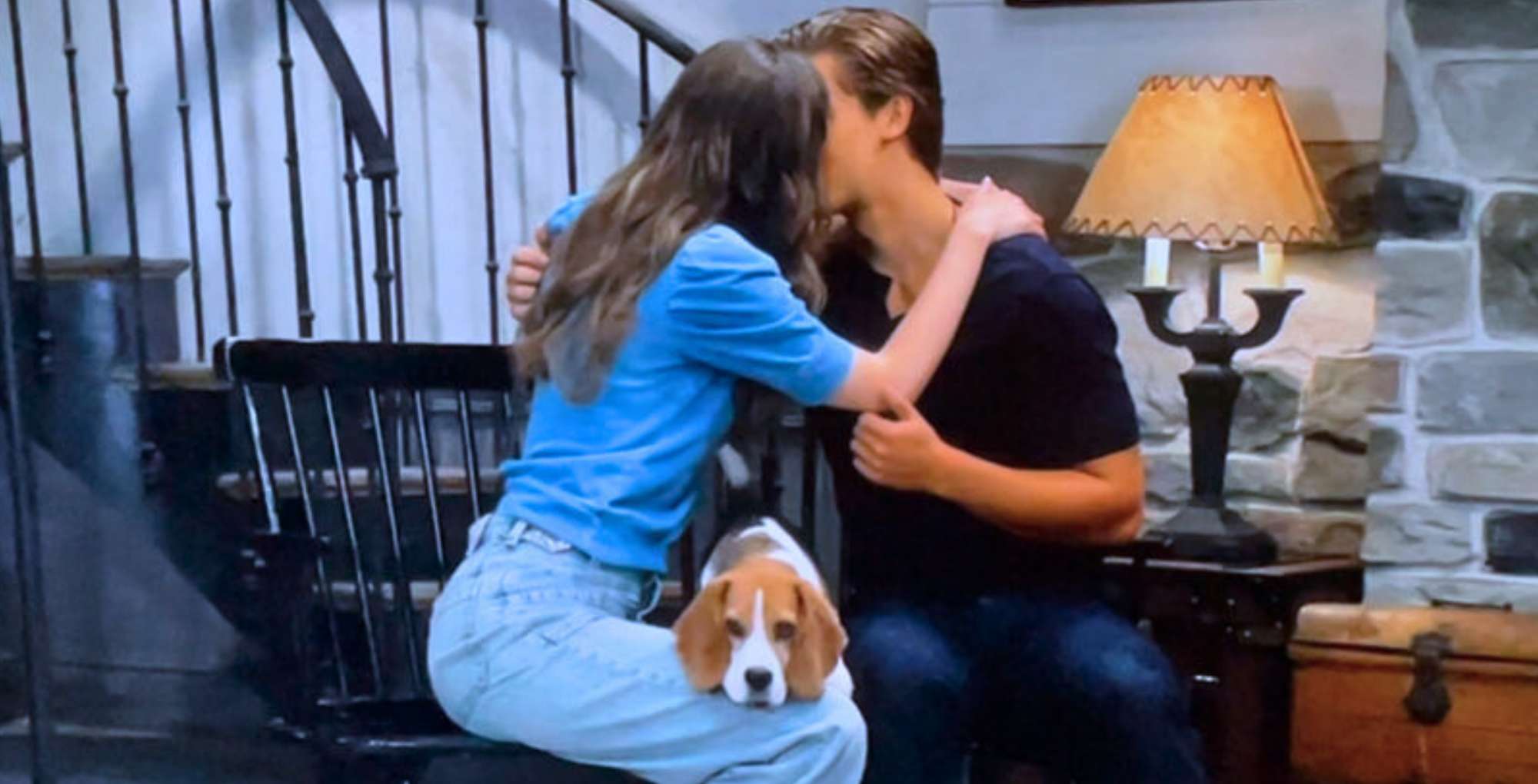 Gio and Emma on General Hospital