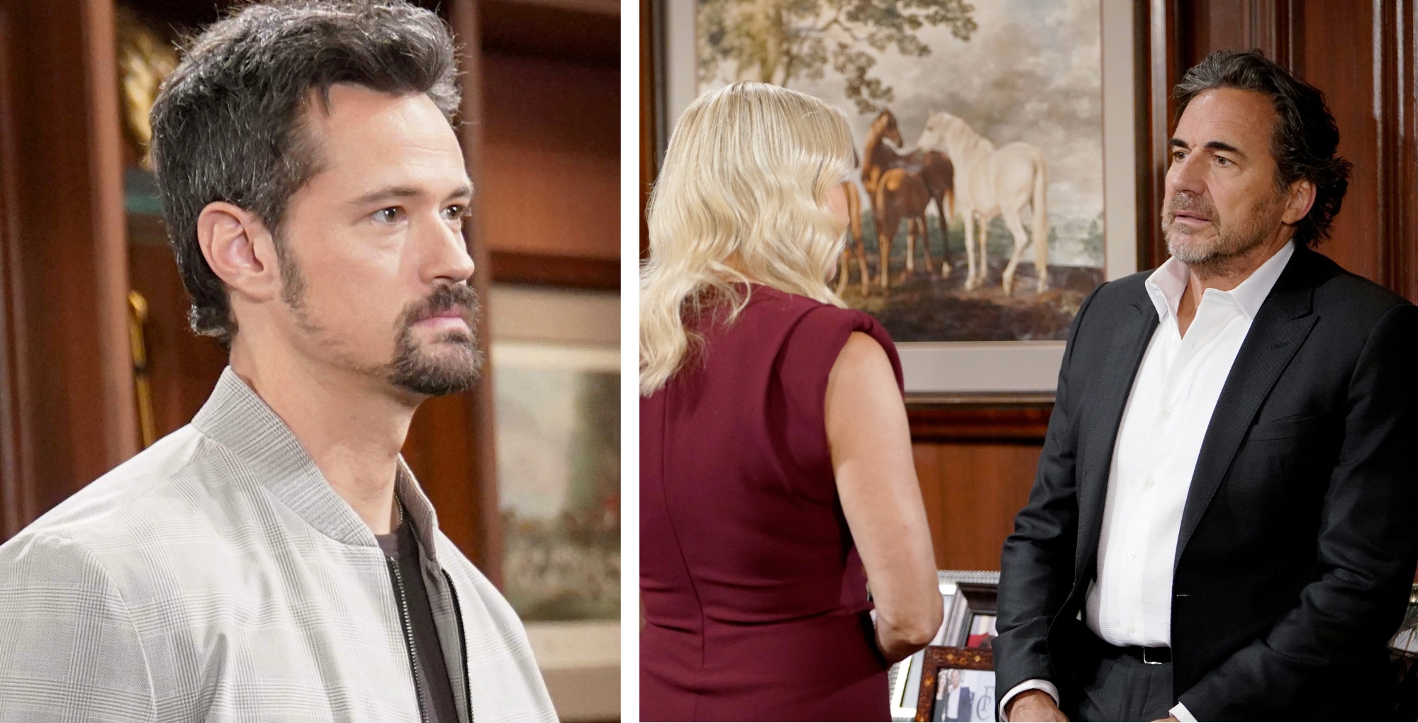 Bold and the Beautiful Slow Burn Sunday's Thomas, Brooke, and Ridge