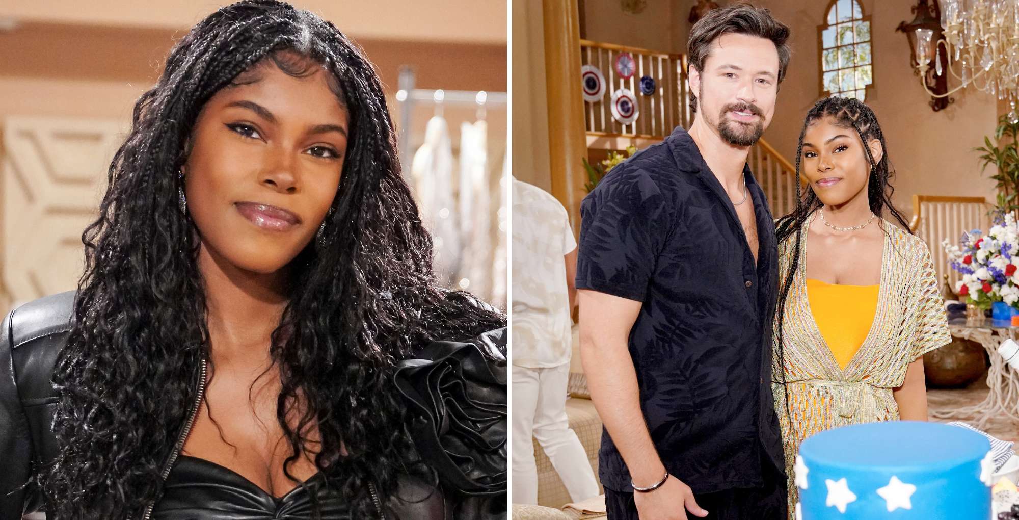 Diamond White Bold and the Beautiful Thomas and Paris.