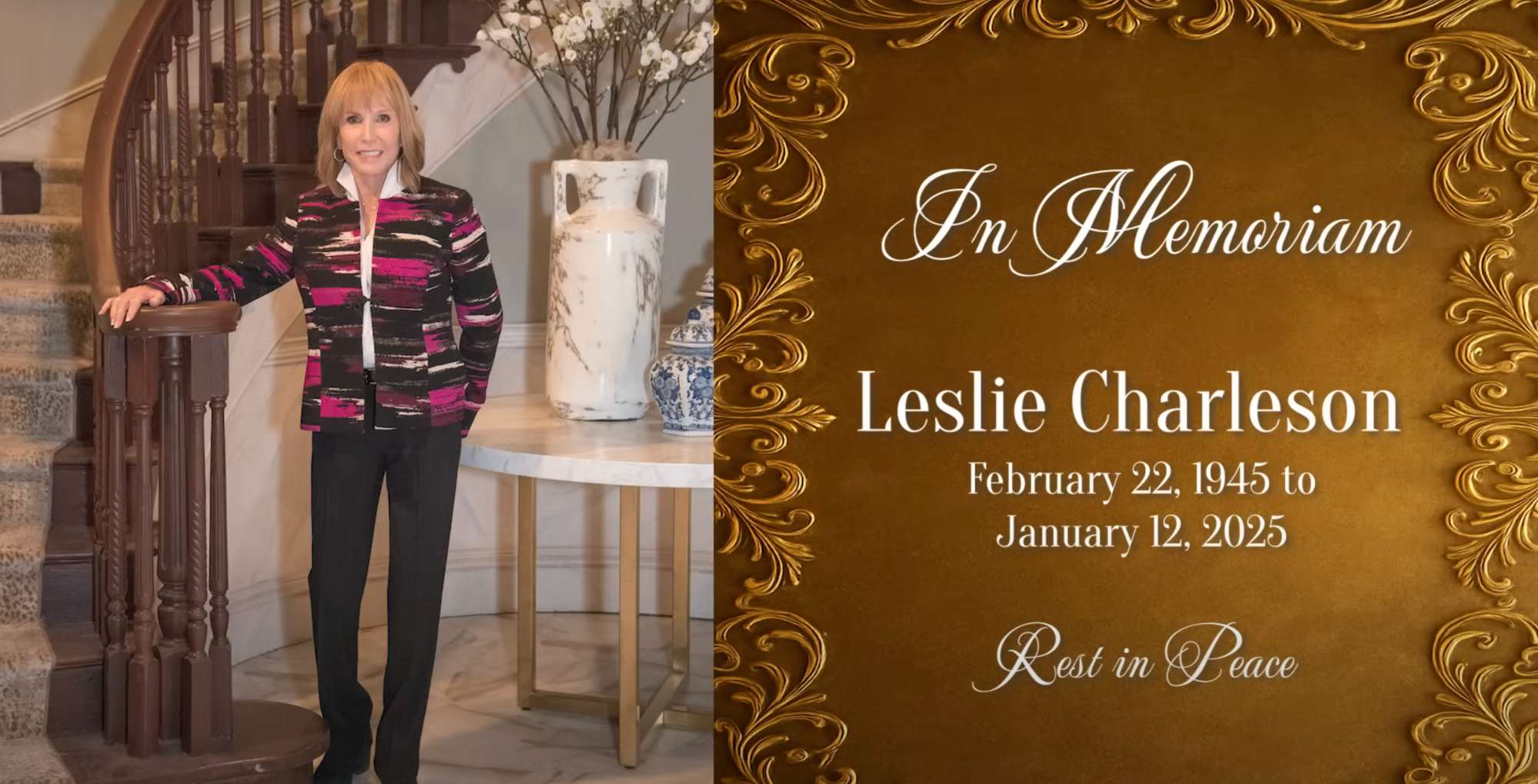 General Hospital Tribute Leslie Charleson.