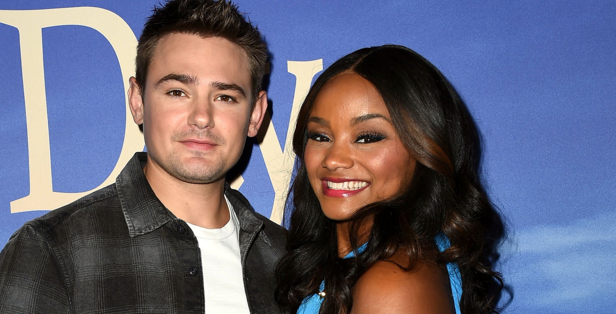 Days of Our Lives' Carson Boatman and Raven Bowens.