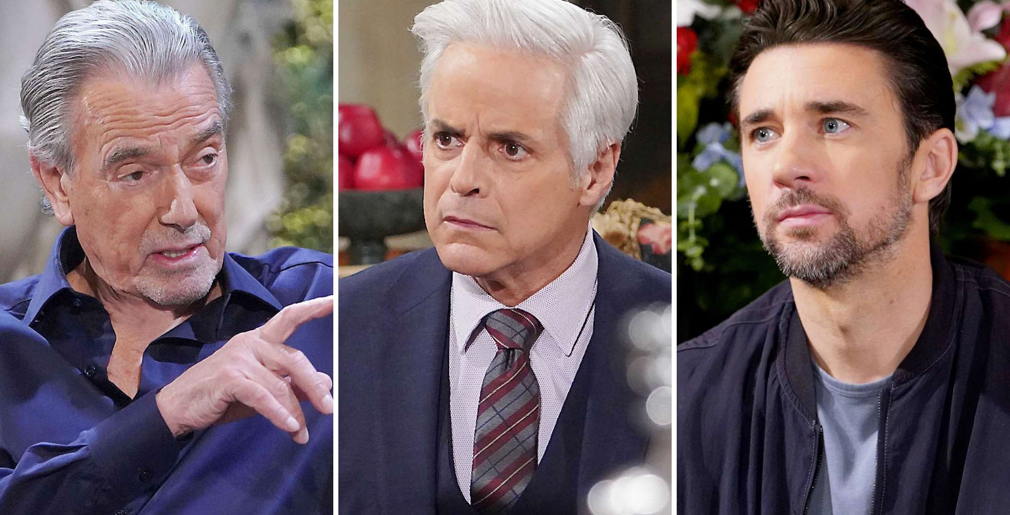 The Rinse Young and the Restless September 12 Victor, Michael, Cane.