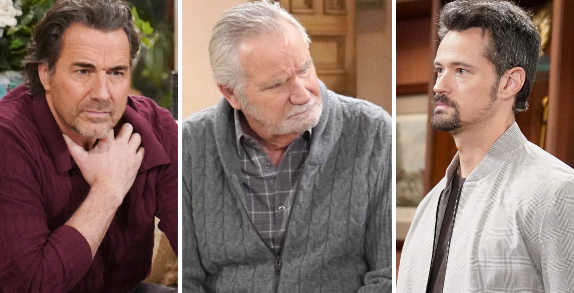 Bold and the Beautiful Spoilers Sept 5 Ridge, Eric, and Thomas.