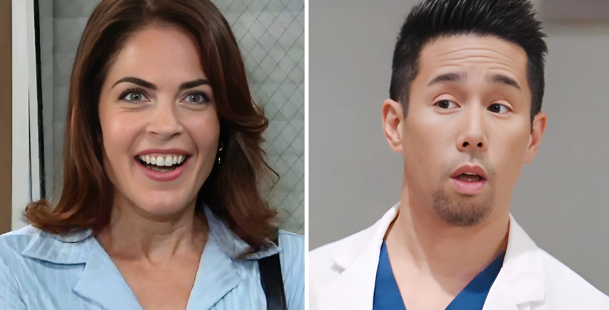 General Hospital's Britt and Brad.