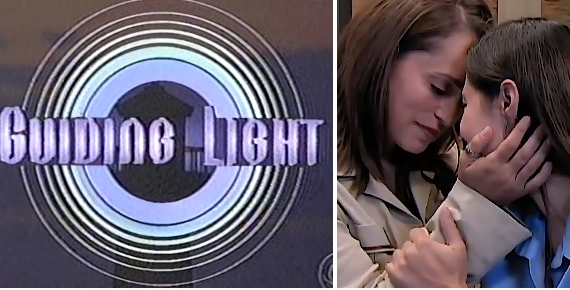 Guiding Light logo, Olivia and Natalia.