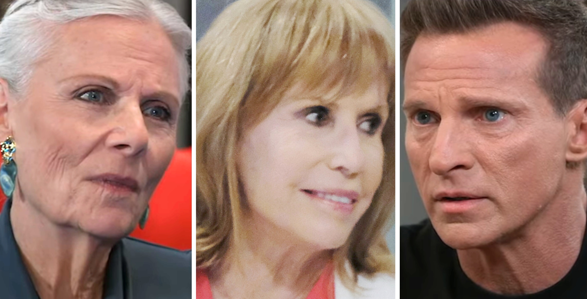 Tracy, Monica, and Jason on General Hospital
