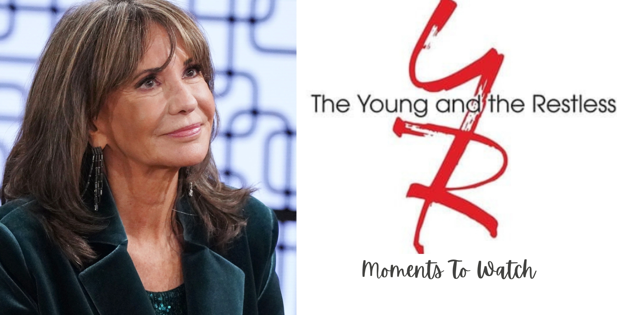 Young and the Restless Moments to Watch September 29–October 3 Jill and the Y&R logo.