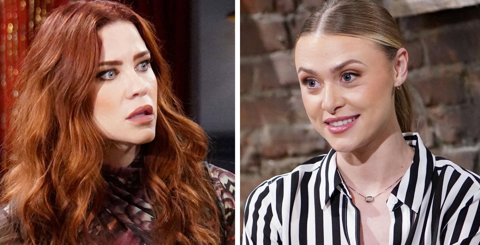 Sally and Claire on The Young and the Restless
