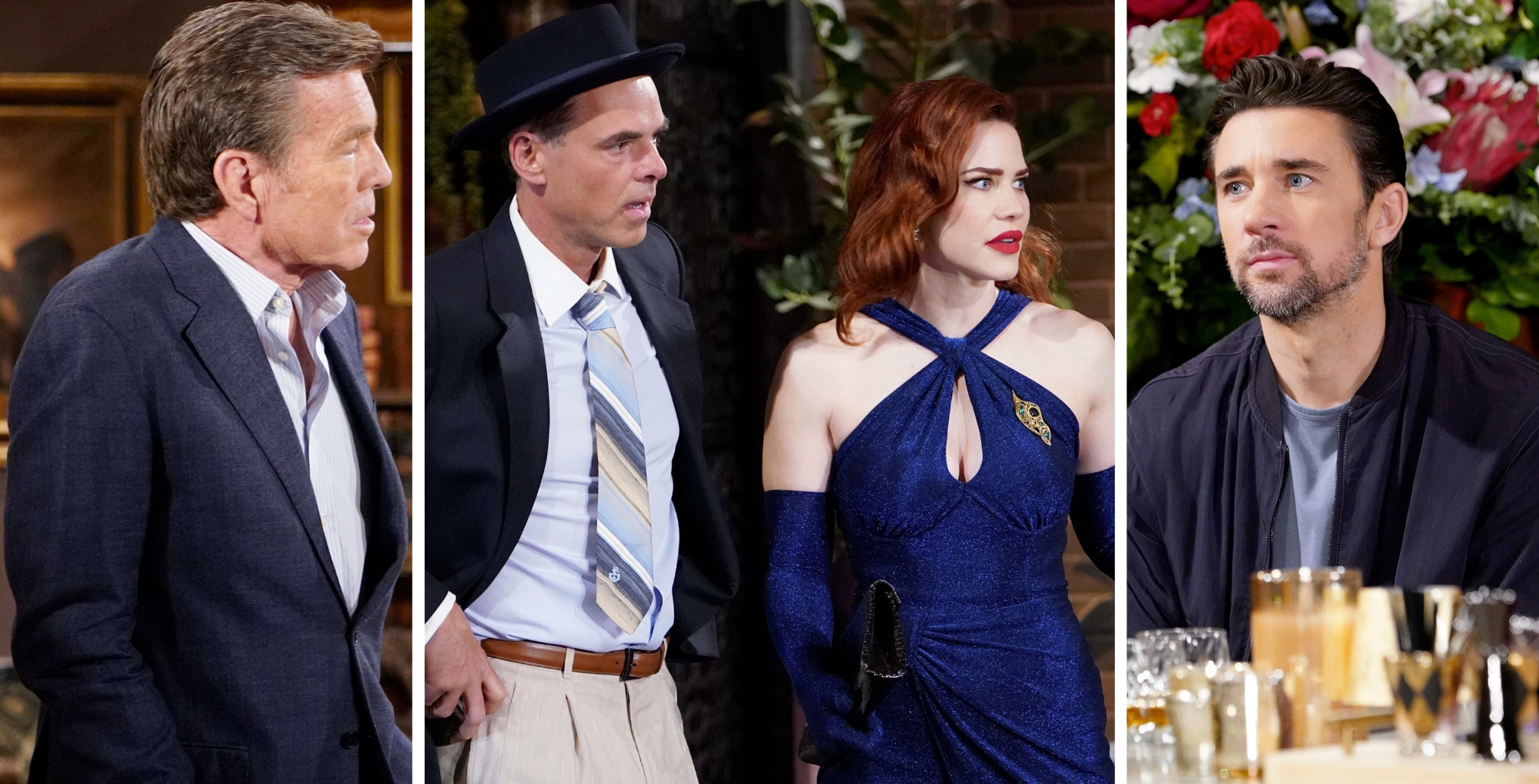 Young and the Restless Spoilers Sept 10 Jack, Billy, Sally, and Cane.