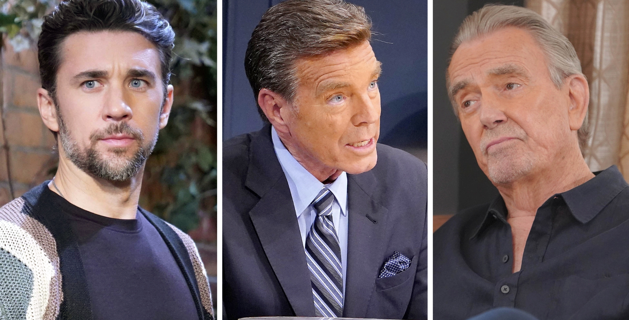 Young and the Restless Spoilers September 26 Cane, Jack, and Victor.