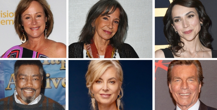 Past Daytime Emmy Winners Eden Riegel, Eileen Davidson, James Reynolds, Hillary B. Smith, Peter Bergman, Jess Walton.