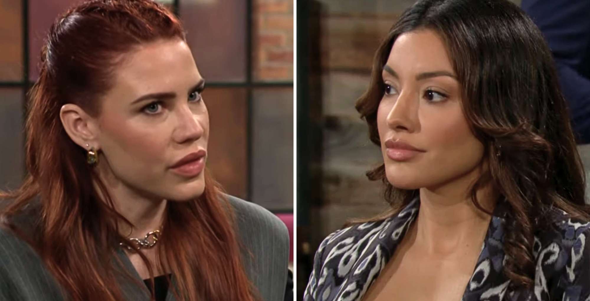The Rinse Y&R October 24 Sally and Audra.