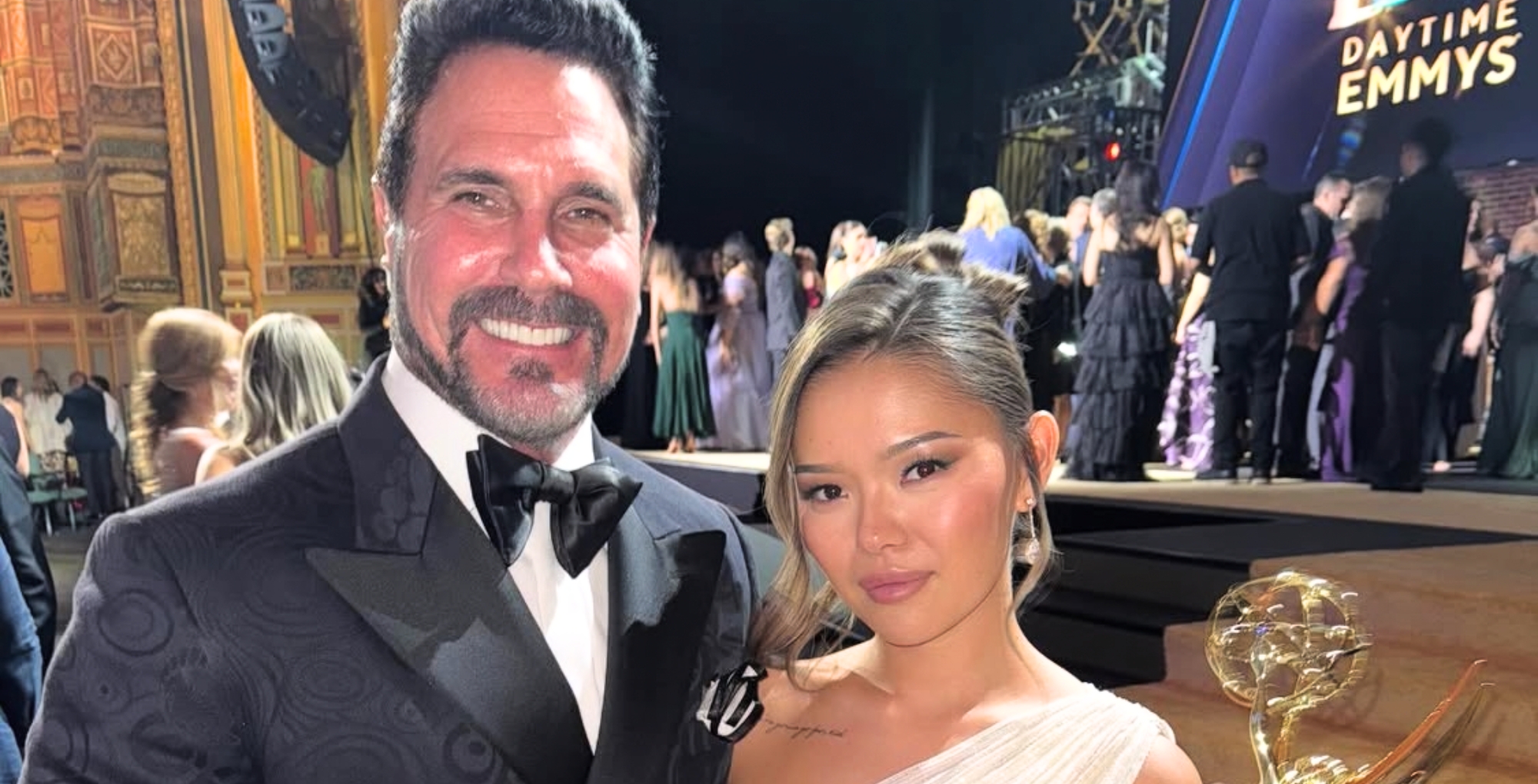 The Bold and the Beautiful’s Don Diamont and Lisa Yamada.