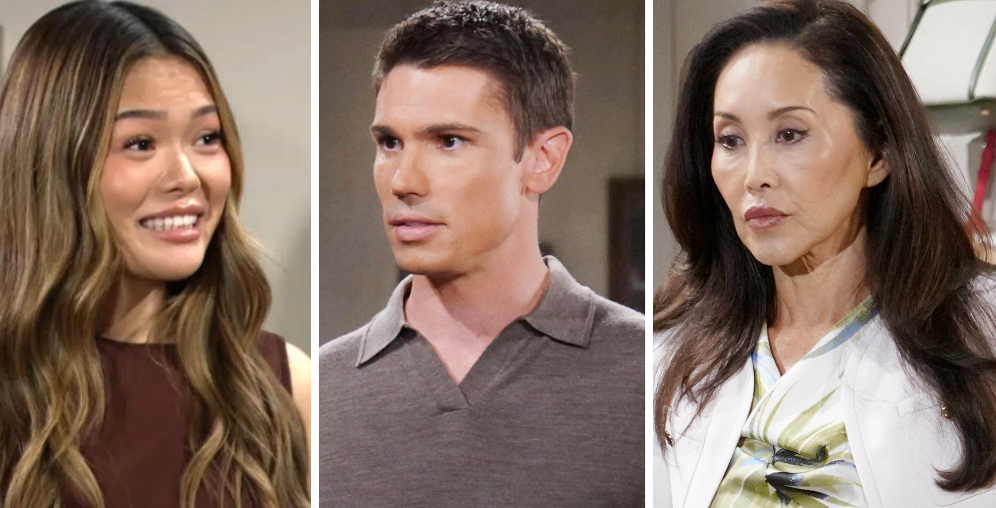 Bold and the Beautiful Spoilers October 8 Luna, Finn, and Li.