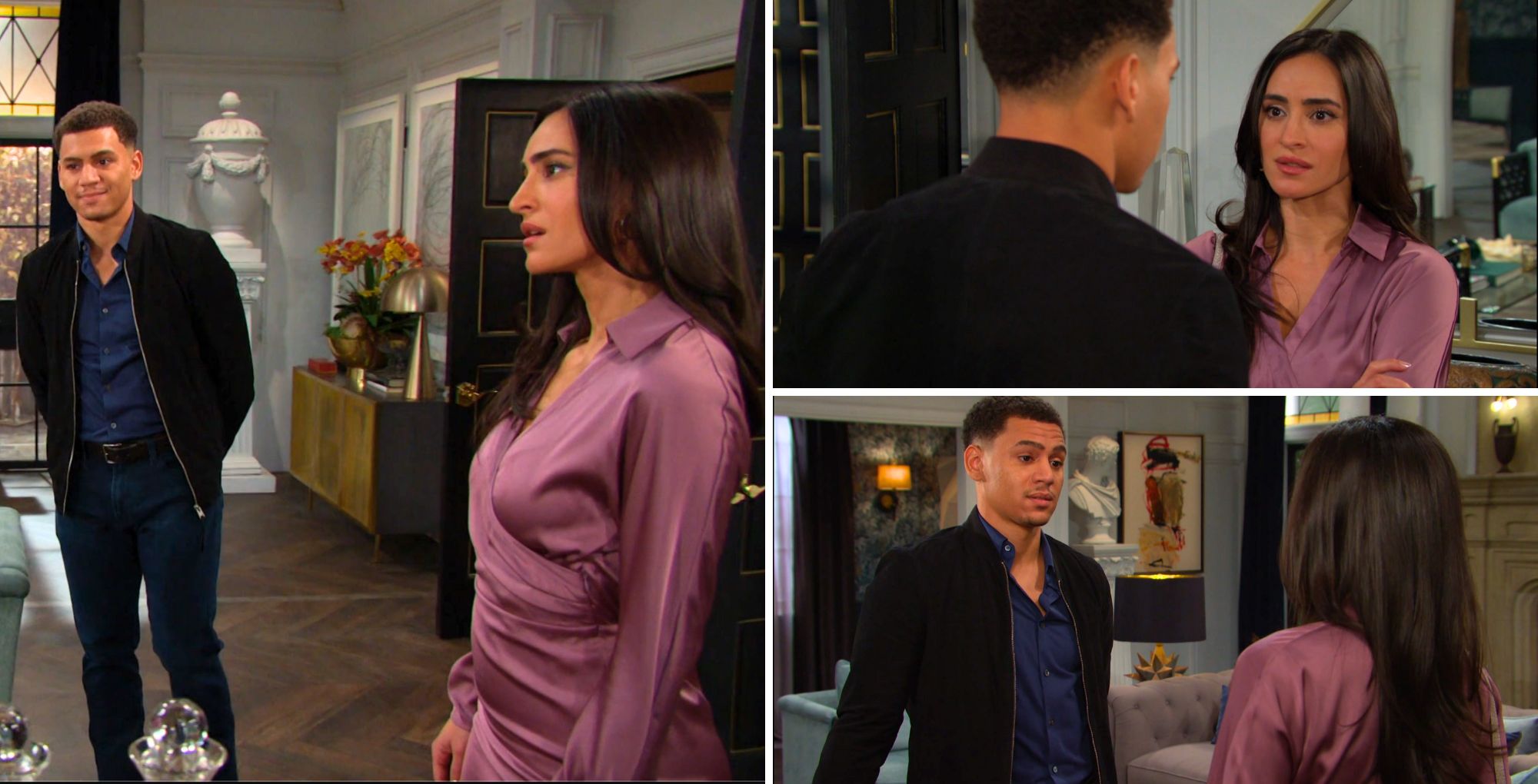 Theo and Gabi are featured in the Tuesday, October 14 episode of Days of Our Lives.
