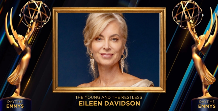 Eileen Davidson is nominated for a Daytime Emmy in the Lead Actress category.