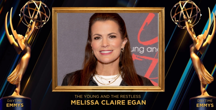 The Young and the Restless and 2025 Daytime Emmy Lead Actress nominee Melissa Claire Egan.