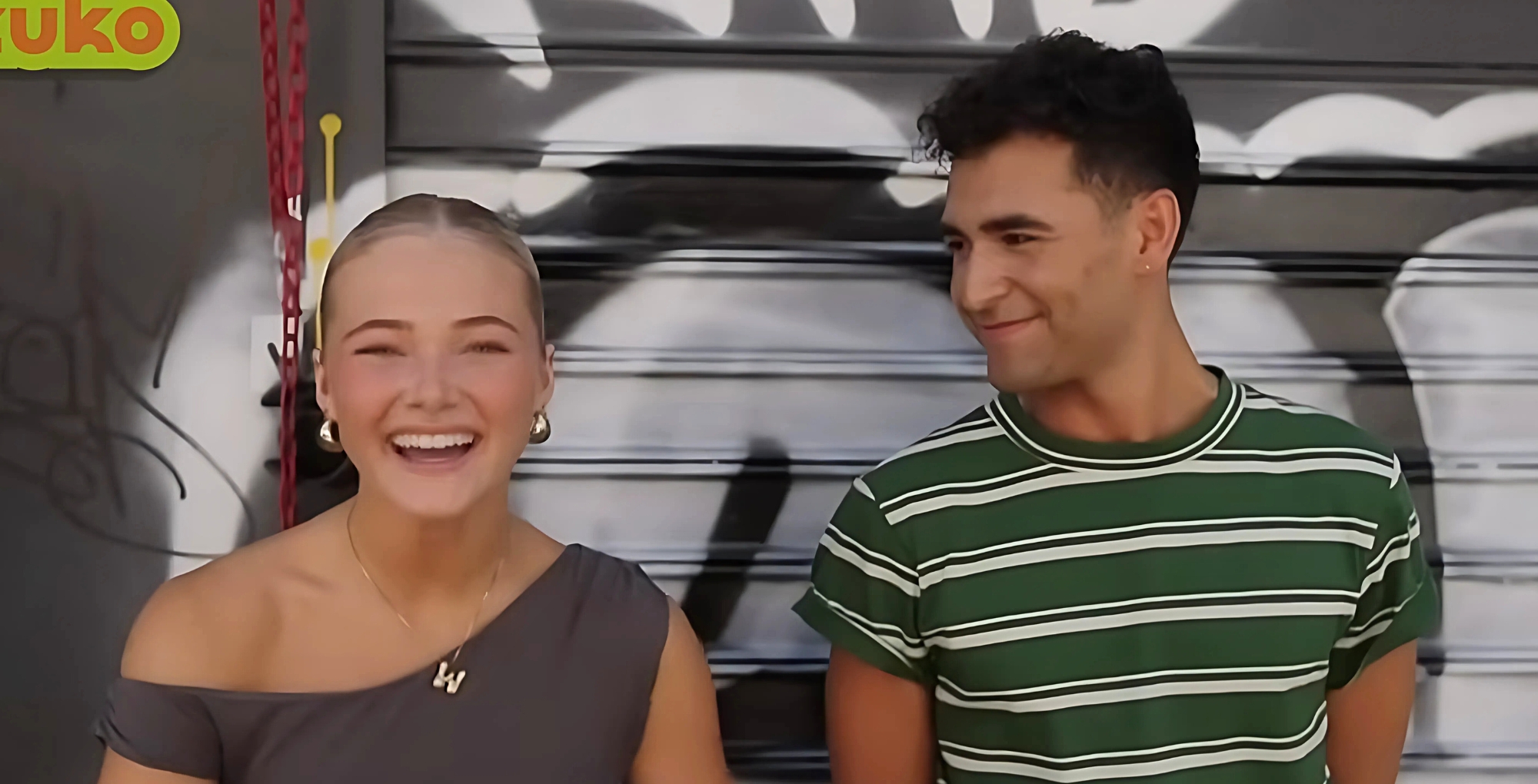Rylee Arnold and Ezra Sosa. Dancing with the Stars.