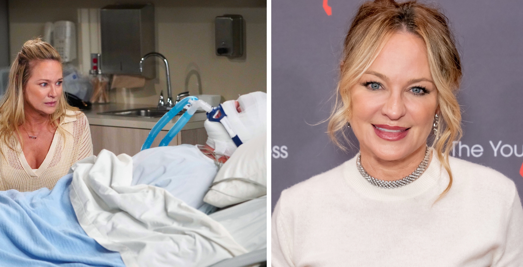 Sharon Case as Sharon Newman on The Young and the Restless