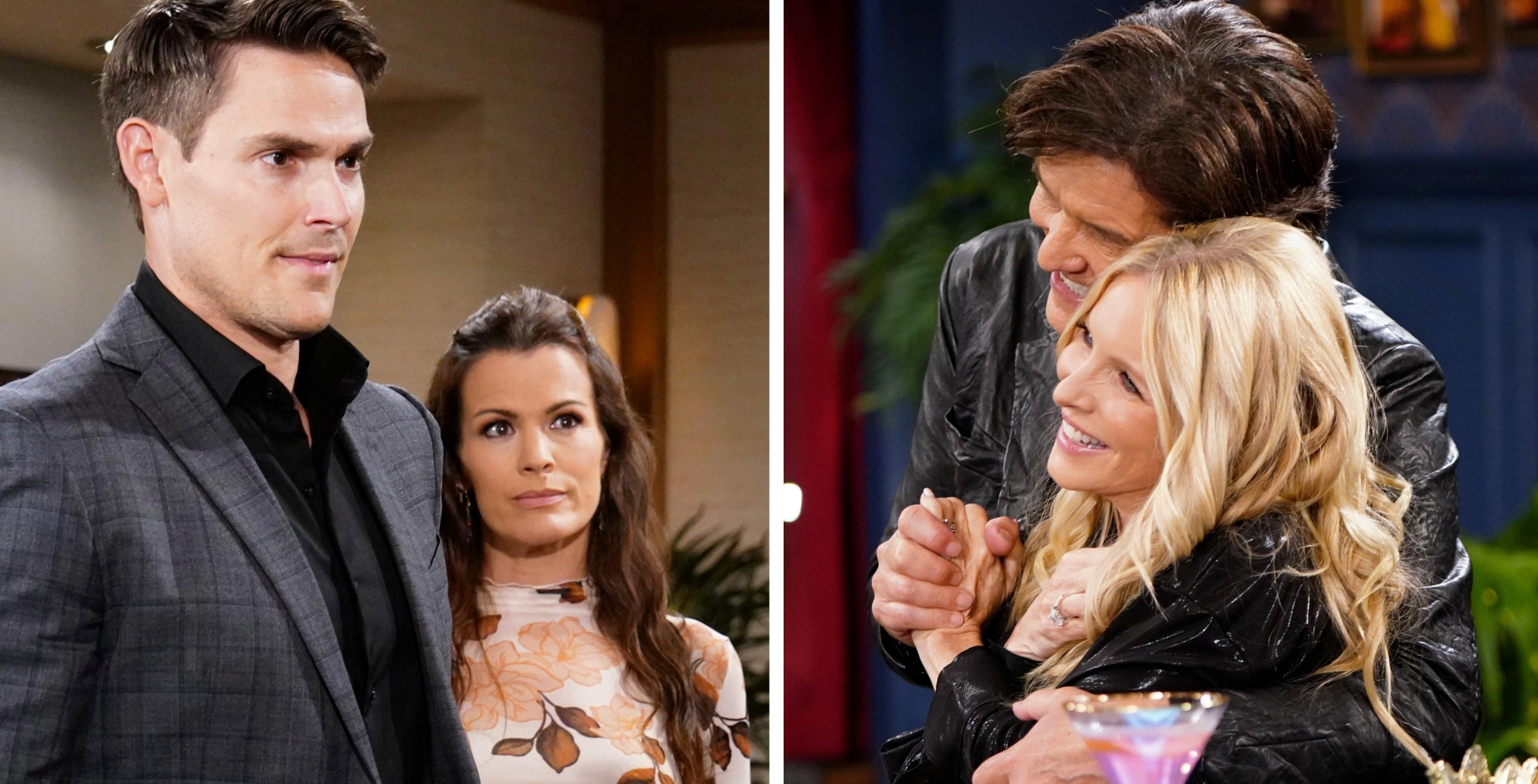 Young and the Restless Spoilers October 10 Adam and Chelsea, and Danny and Christine.