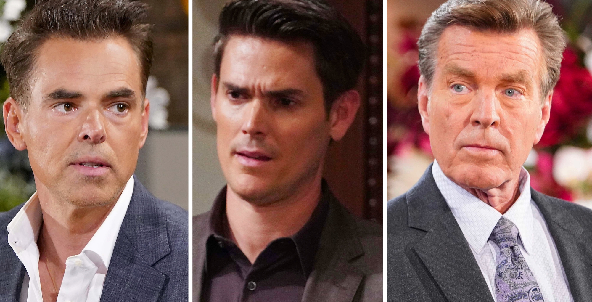 Young and the Restless Spoilers October 28 Billy, Adam, and Jack.