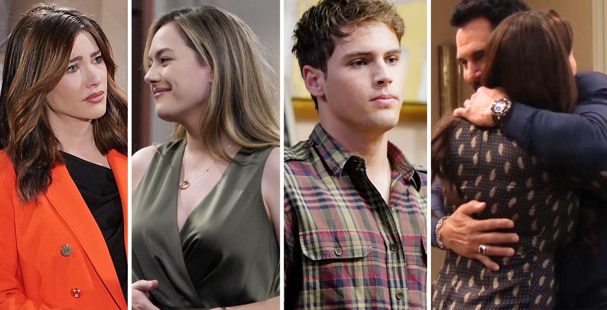 Bold and the Beautiful Must-Watch Moments November 12 Steffy, Hope, Will, Katie, and Bill.