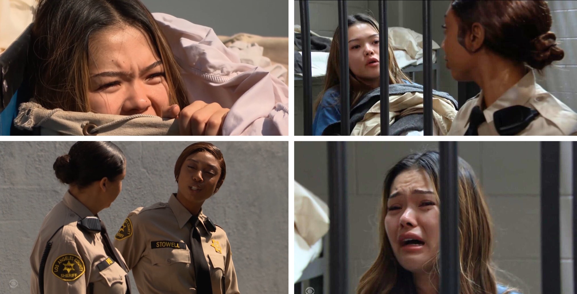 Bold and the Beautiful The Rinse November 14 Luna escaping prison.