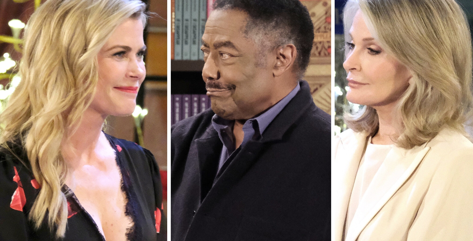 Sami, Abe, and Marlena on Days of our Lives