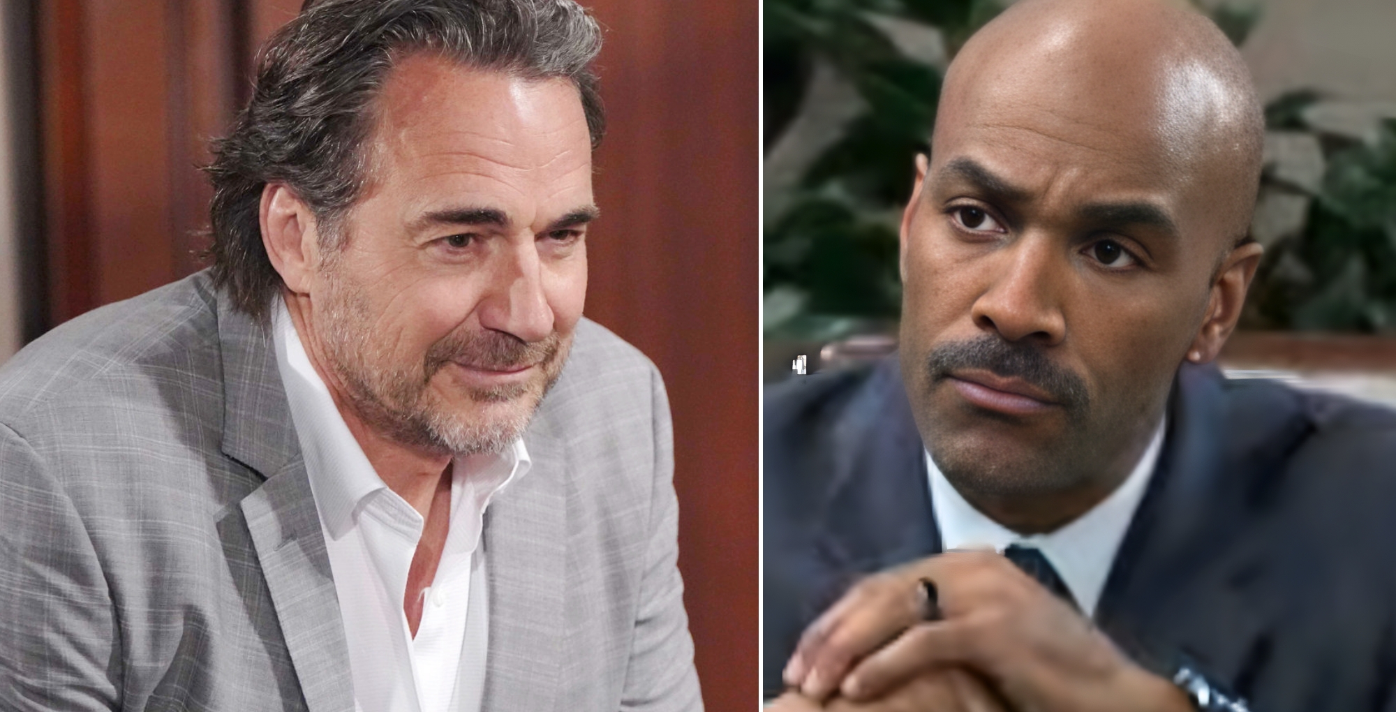 The Bold and the Beautiful's Ridge with General Hospital's Curtis.