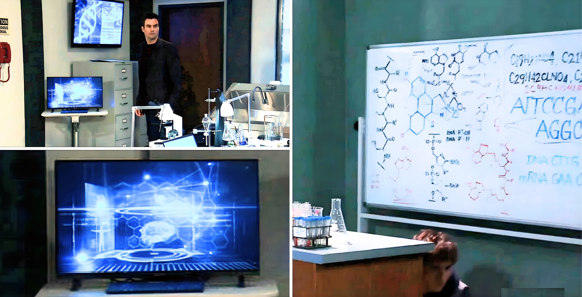 Dalton's laboratory on General Hospital.