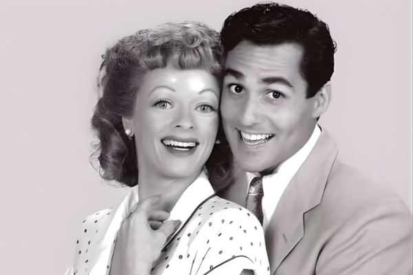 General Hospital Star Maurice Benard as Desi Arnaz with Frances Fisher