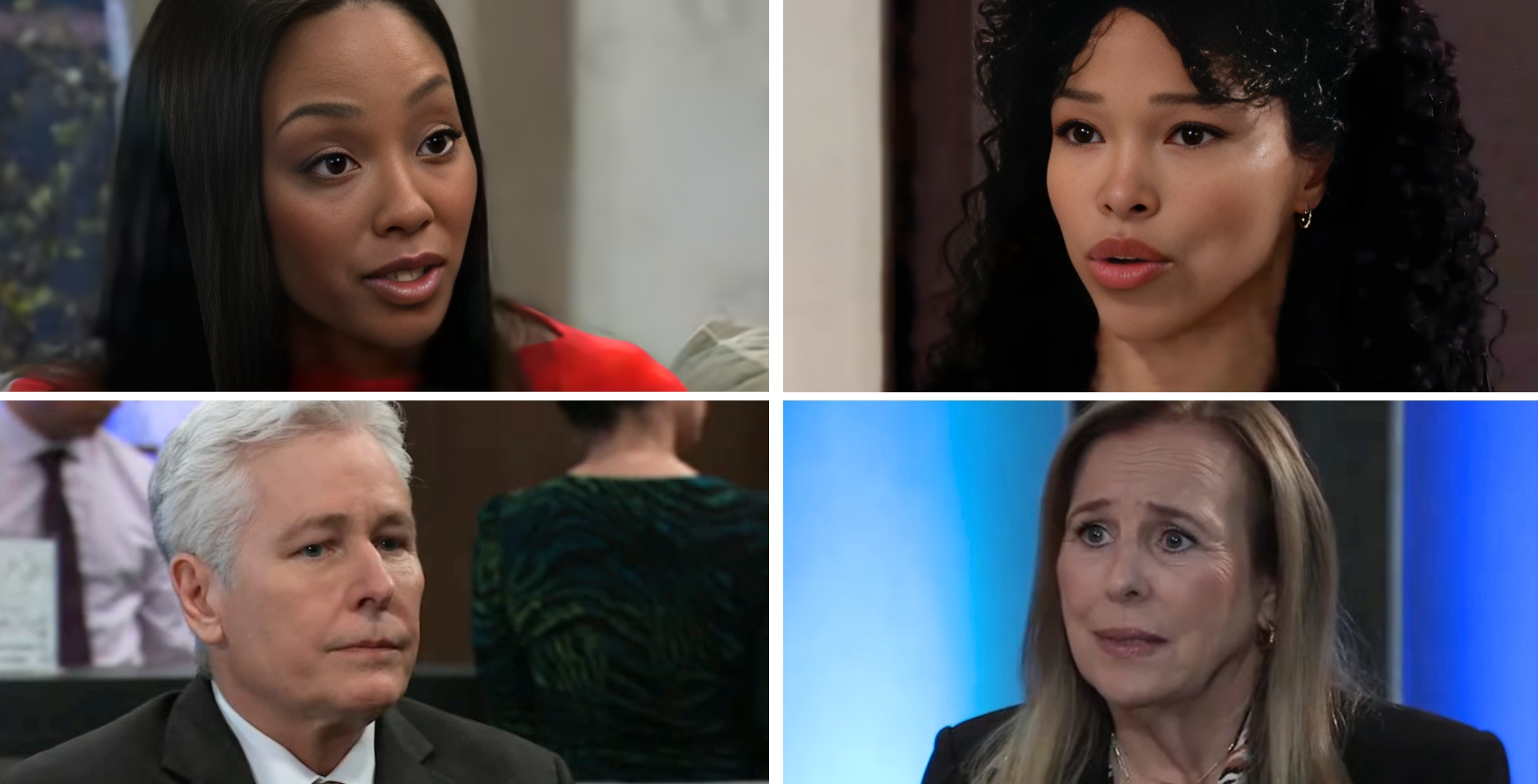 Portia has stern words for Jordan and Martin confides in Laura in spoilers for the Tuesday, November 4 episode of General Hospital.