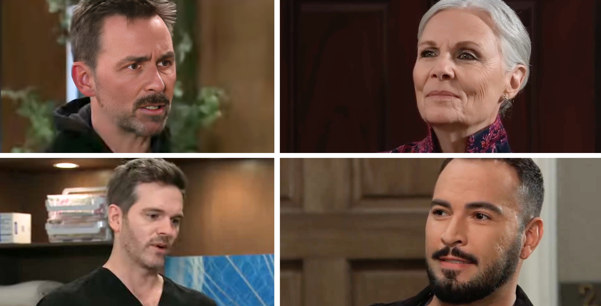 General Hospital spoilers for Thursday, November 6 features Tracy who has her work cut out for her. Marco catches Lucas off guard. And a familiar face lands in PC.