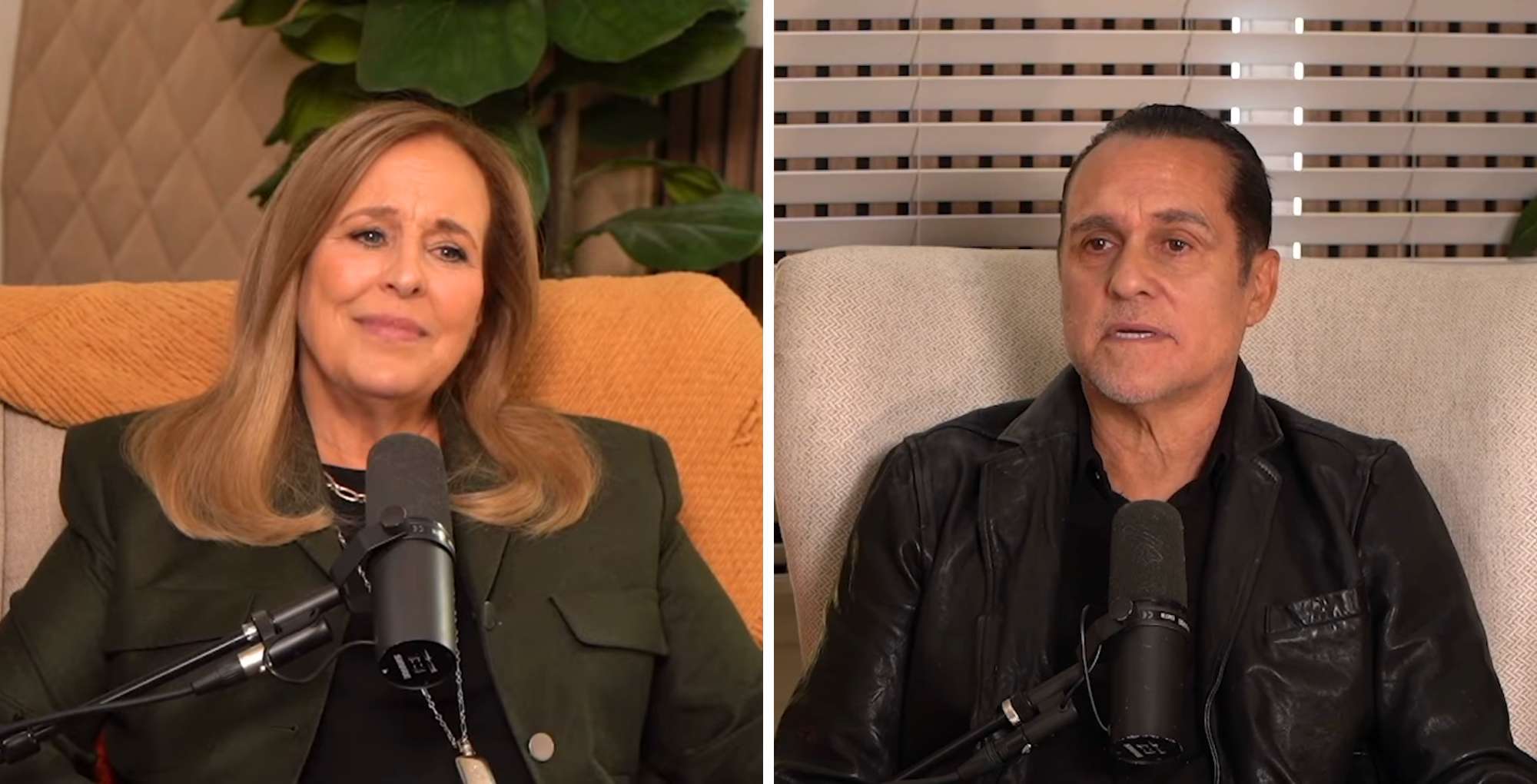 Genie Francis and Maurice Benard