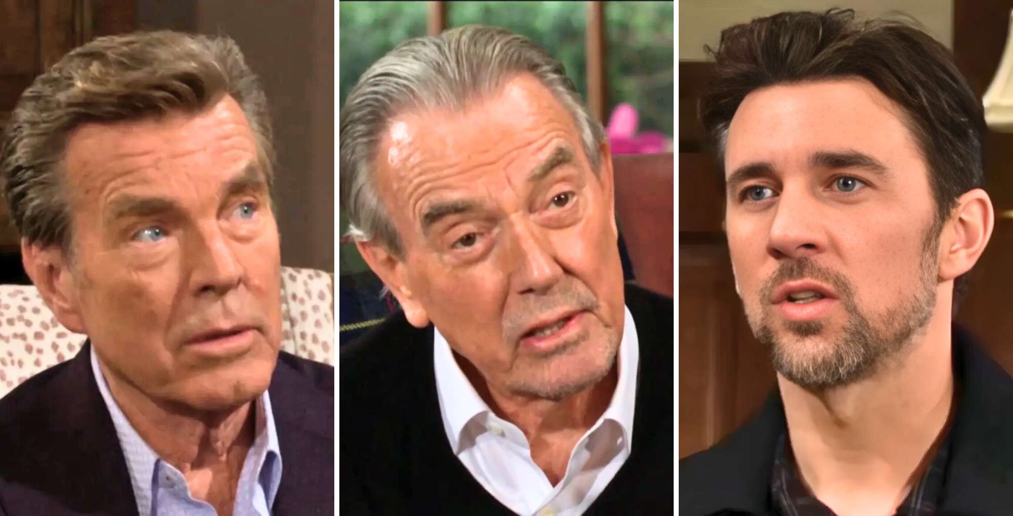 The Rinse Young and the Restless December 1 Jack, Victor, and Cane.
