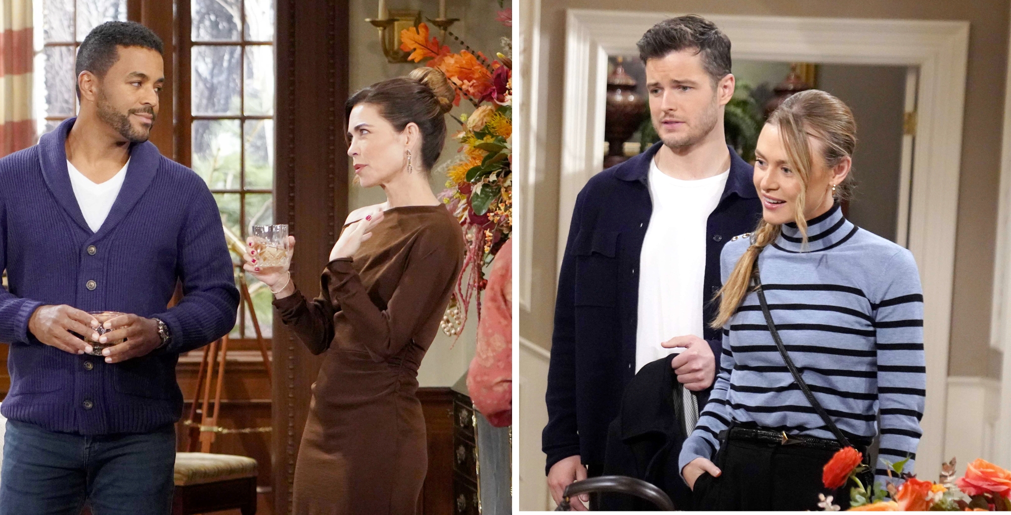 Young and the Restless Nate, Victoria, Kyle, and Claire