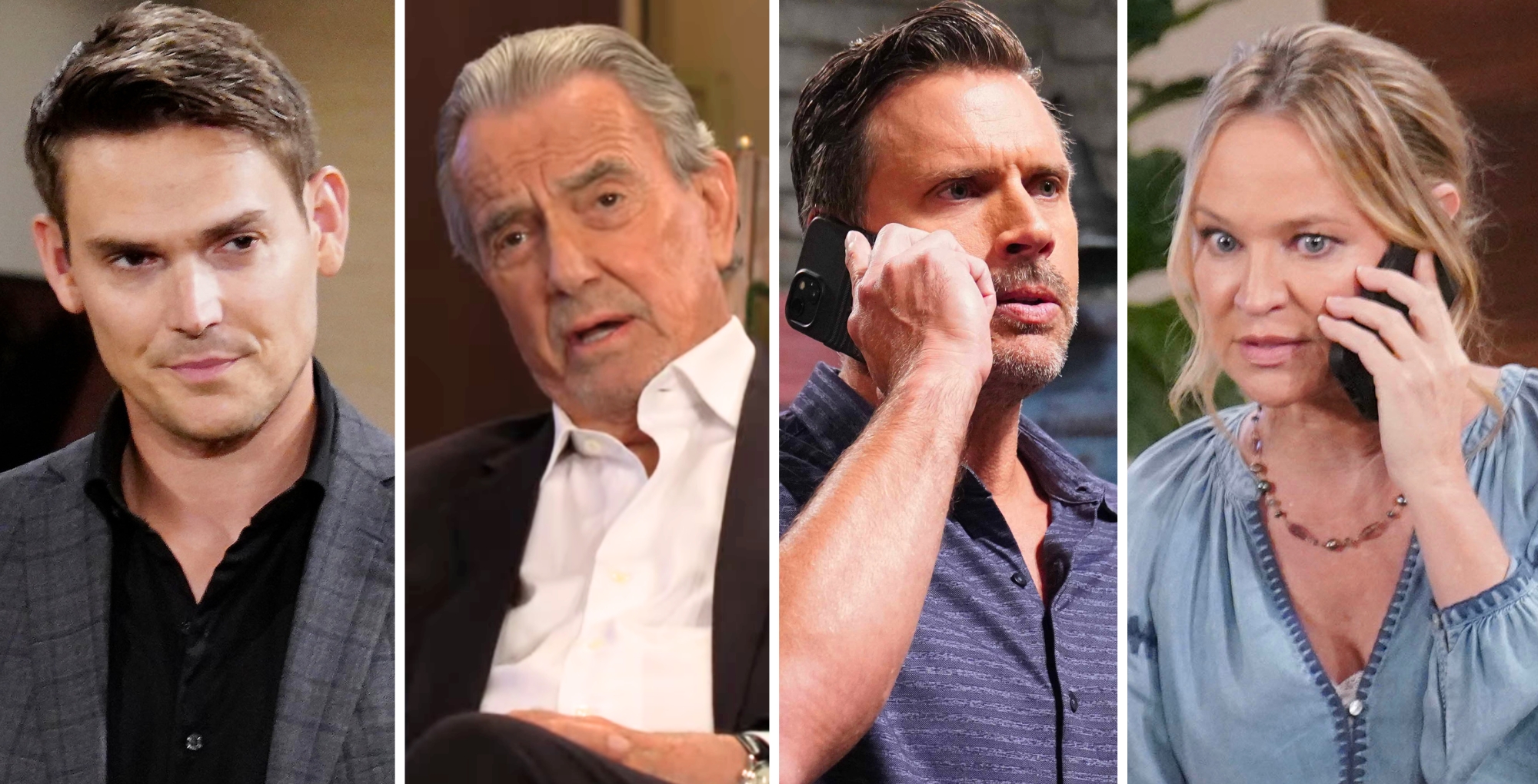 Young and the Restless Spoilers November 25: Victor, Adam, Nick, and Sharon.