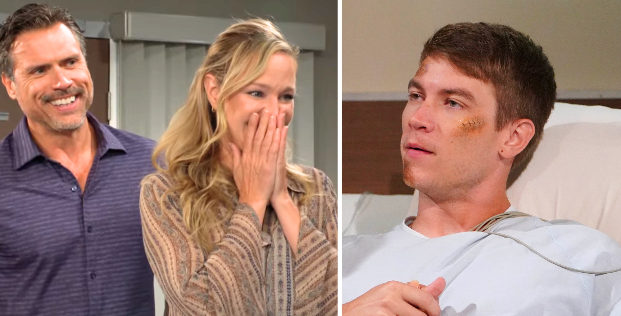 Young and the Restless Nick, Sharon, and Noah