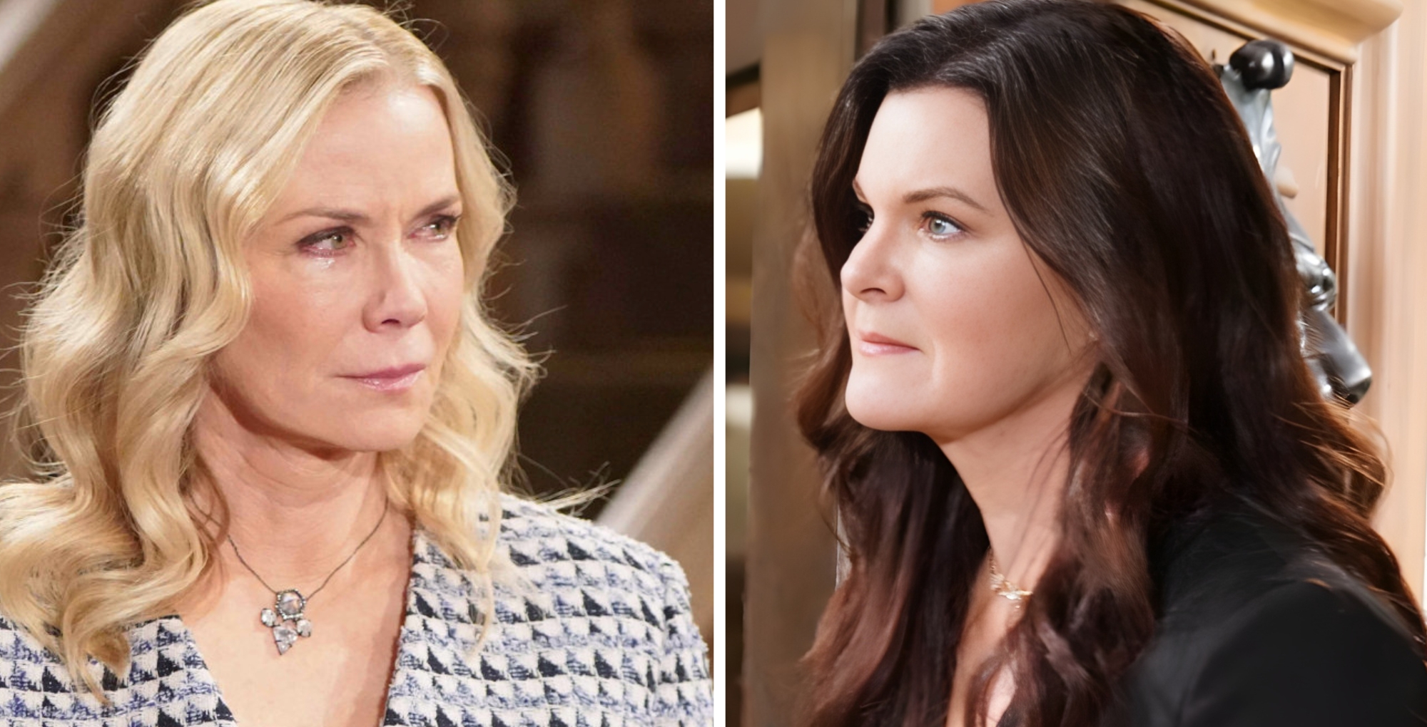 Bold and the Beautiful's Brooke and Katie