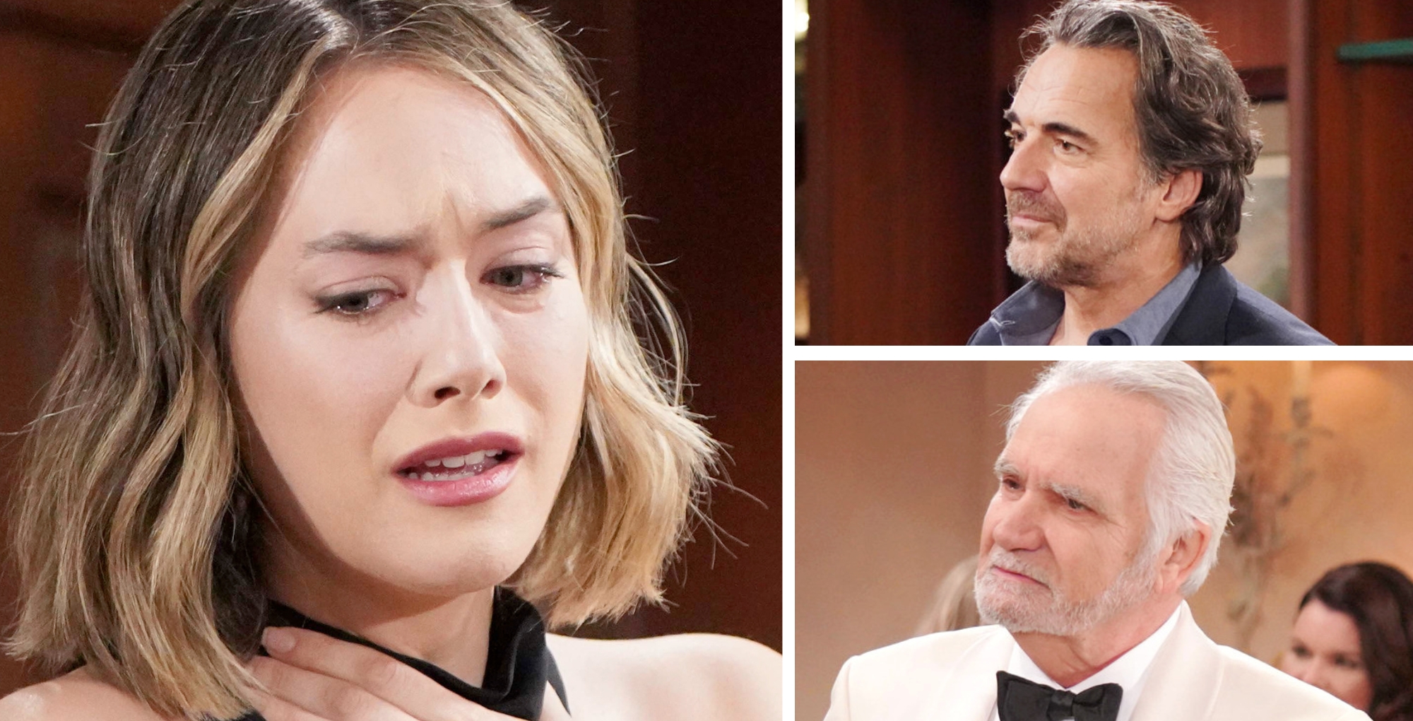 Bold and the Beautiful's Hope, Ridge, and Eric
